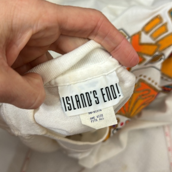 Vintage 80s Trump taj mahal clown glitter tshirt approx L - Picture 7 of 9